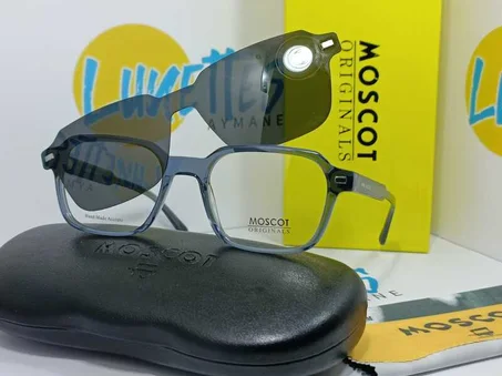 👓 Montures pour lunettes a clips 2 en 1 de la marque Moscot 👓