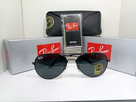 Lunette de soleil Ray.Ban en verre made in ITALY.نظارات شمسية راي بان من الزجاج صنع ايطالي